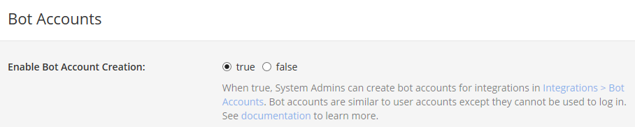 Creating a Bot Account