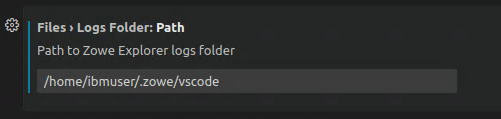 Logs folder write access error