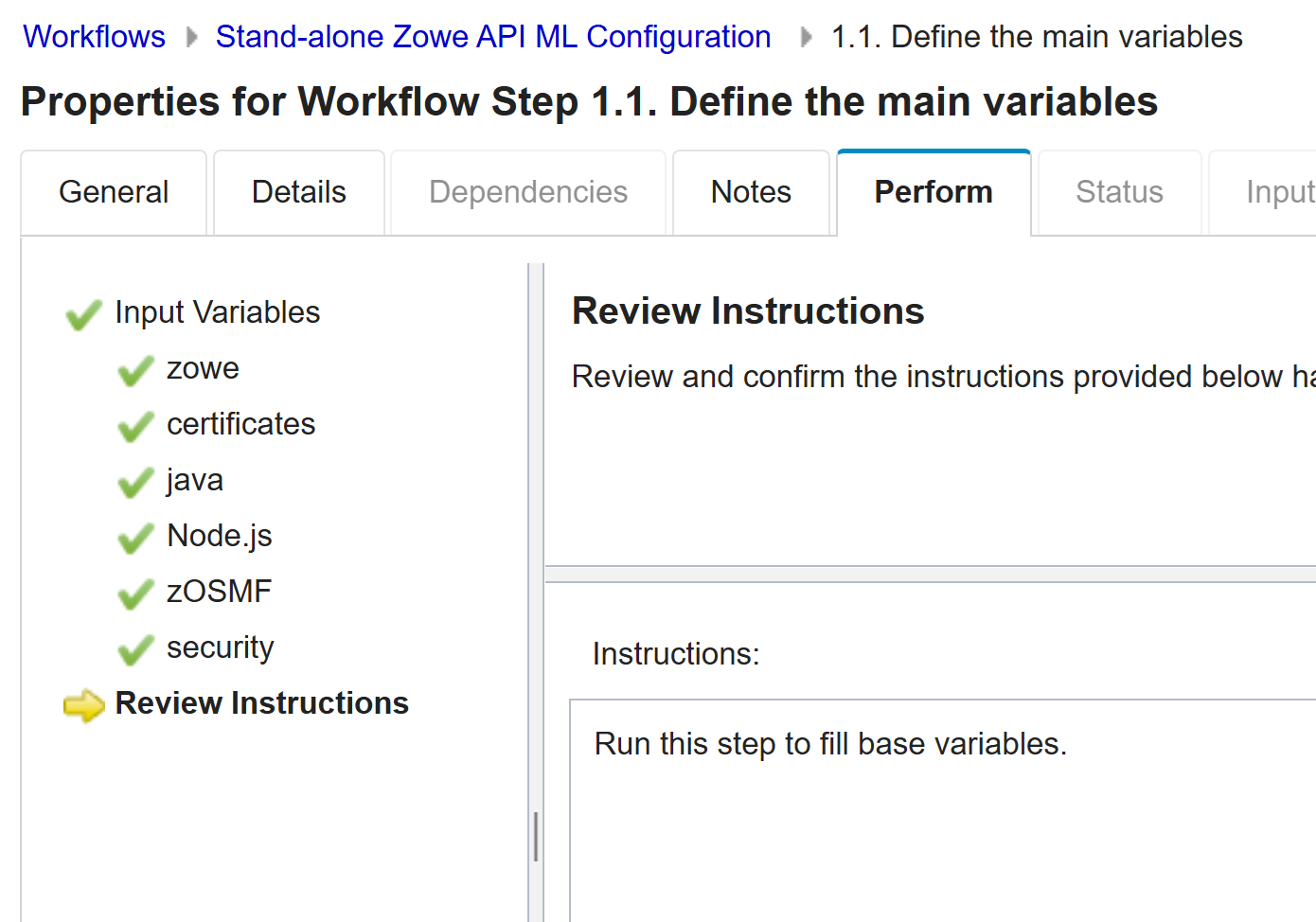 Step1.1: Define the main variables